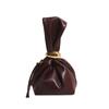 Niche retro pleated design handbag women's 2026 early autumn simple and versatile mini hand carry cloud bag