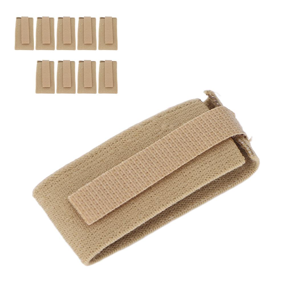 10pcs Urinary Bag Elastic Band Hook Loop Fasteners Urine Bag Fixation Strap Band for Men