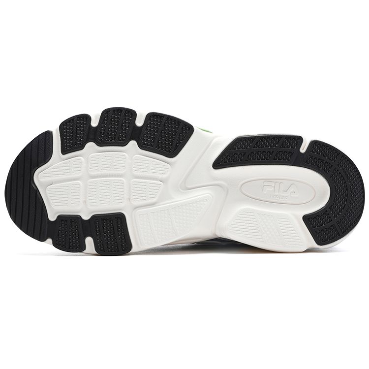 Fila Y2K Lace-Up Low-Top Lifestyle Sneakers Men Sneakers White Black Lilac-Gray F12M312103FBV