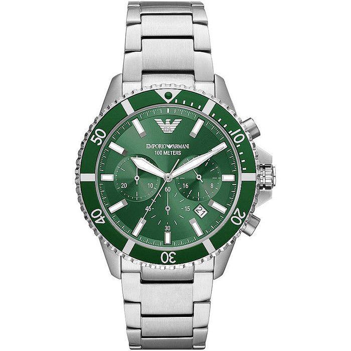 Montre - Acier Vert - Emporio Armani - AR11500