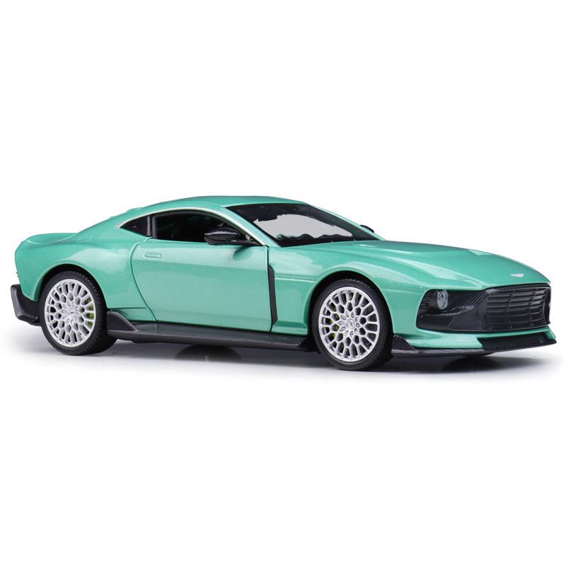 WELLY 1/24 Aston Martin Valour Alloy Super Sports Car Model Diecast Metal Racing Car Vehicle Model High Simulation Kids Toy Gift