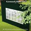 Set of Two 3 X 3m Gazebo Frame Replacement Walls - Green