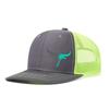 Unisex Printed Bull Mesh Baseball Cap Sun Protection Breathable Adjustable Hat Outdoor