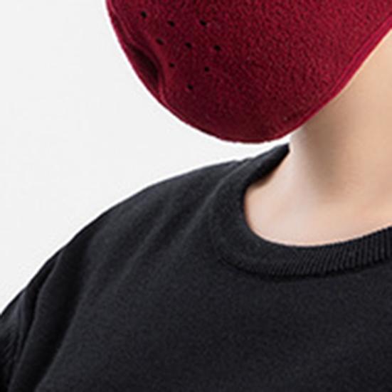 Thermal Mask with Removable Goggles Fleece Warm Mask Breathable Winter Mask Windproof Full Face Protection for Skiing Cycling Hiking Running Men Women