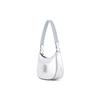 New MLB New York Yankees Artificial Leather Shoulder Bag, Handbag, Clutch, Student Backpack Unisex Silver 3ABQS124N-50SIS
