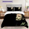 Johnny Hallyday De Lamour Legacy Bedding (1 * duvet cover + 2 * pillowcase, without core) 2D Flat Bedding set Soft and comfortable