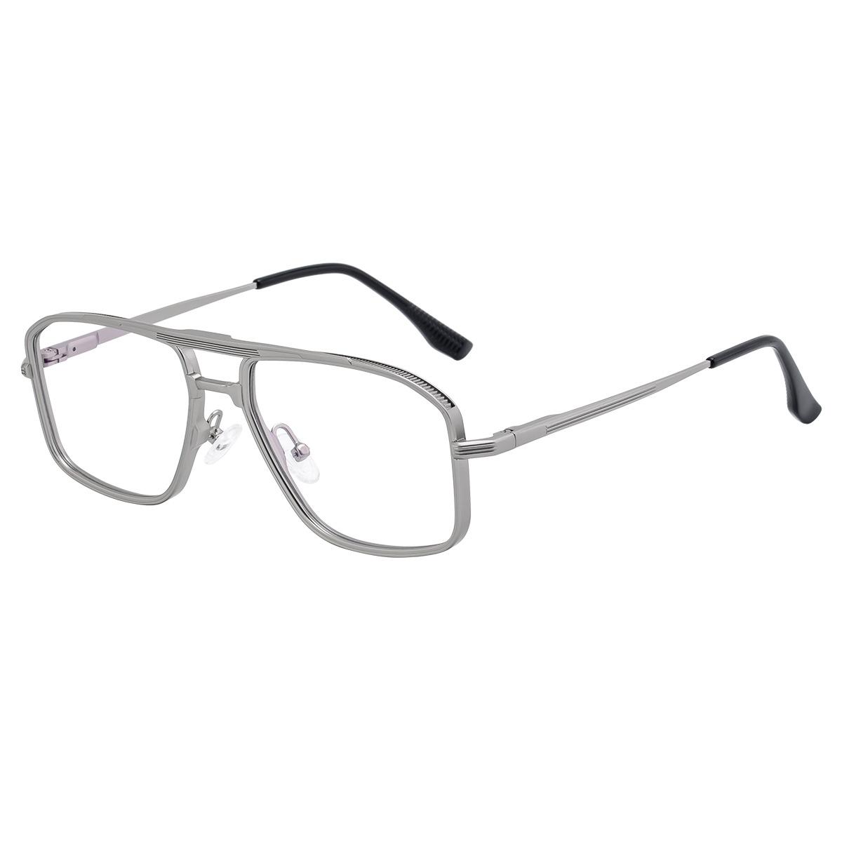 

JYL TS Unisex Square Double-Bridge - Sun-Protective Fashion Shades KSL-98287 c-3270 українська зелений колір