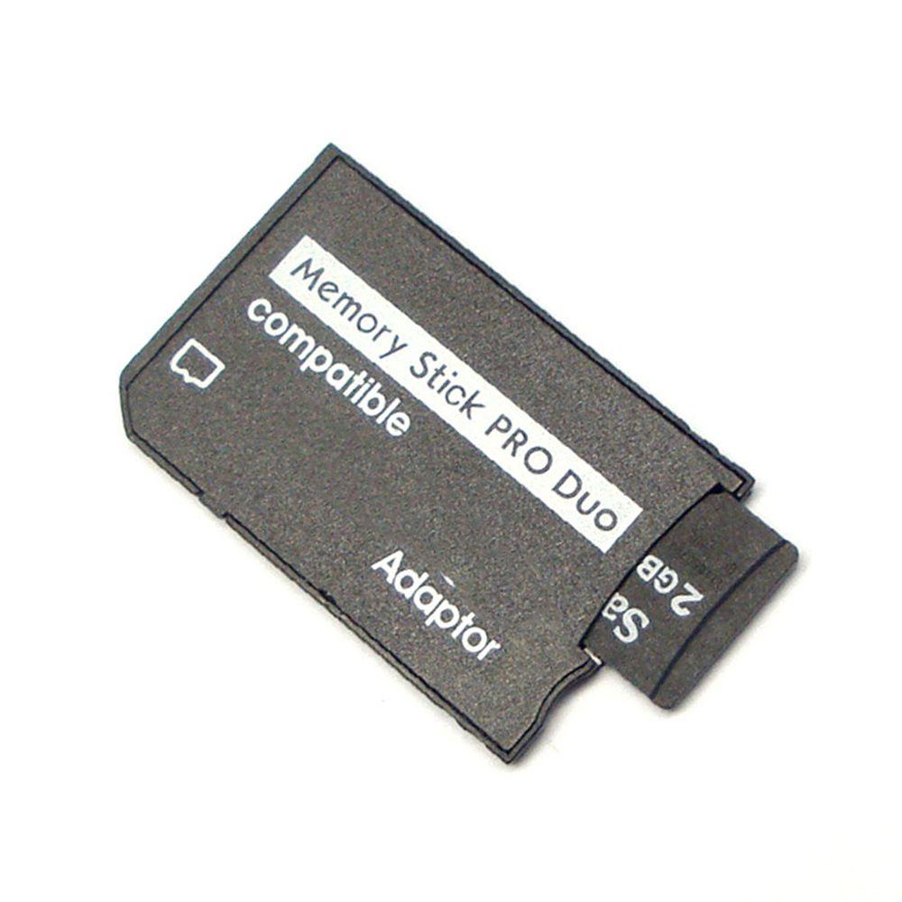 Adattatore Micro SD TF A Memory Stick Pro Duo: Convertitore Nero Compatto Per Schede Di Memoria
