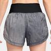 Nike Tie-Dye High-Waisted Sports Casual Shorts Women Shorts Black FN2648-010