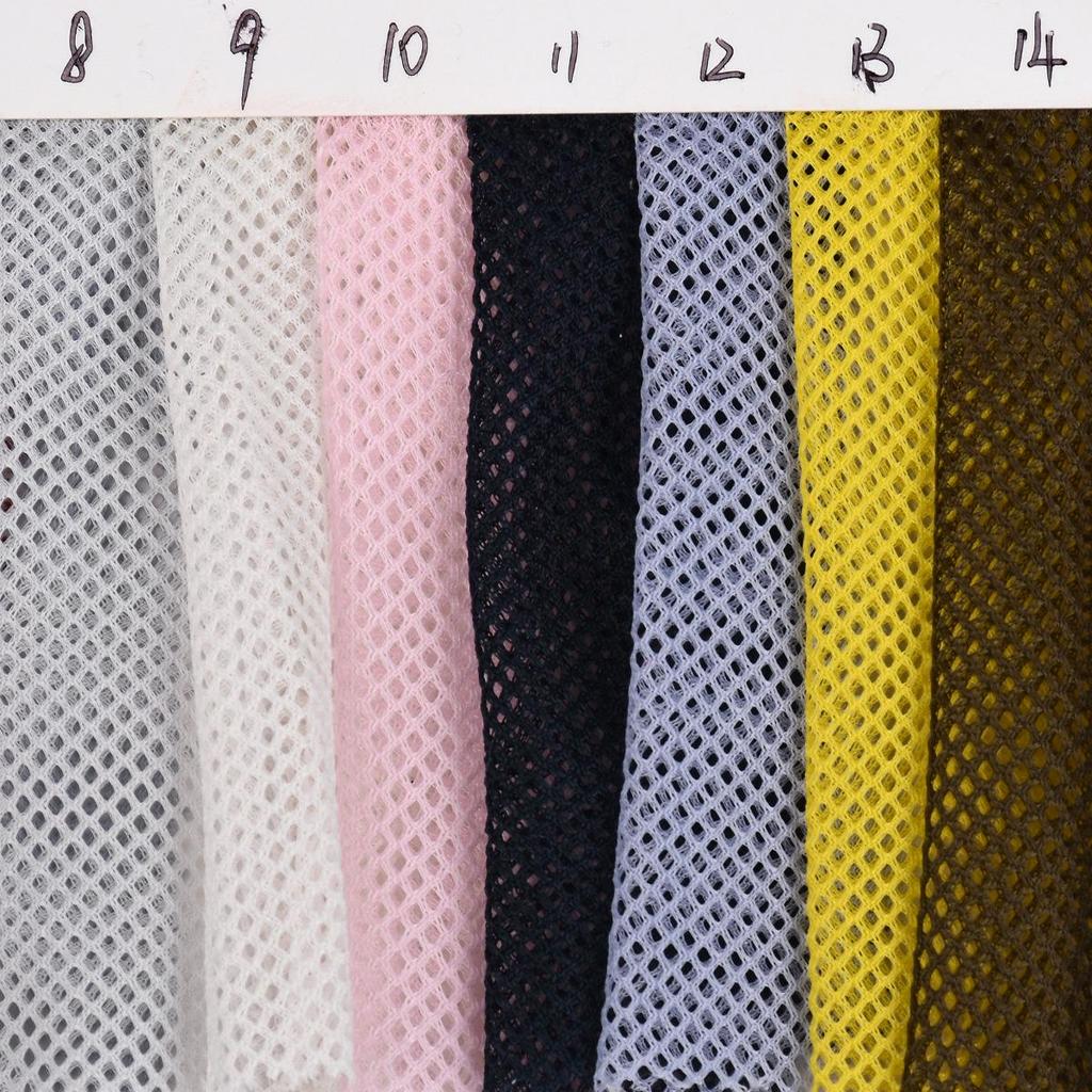 Breathable 50D Encrypted Mesh Fabric for Sportswear, Laundry Bags, Luggage, Shoes, Hats, and Seat Cushions
