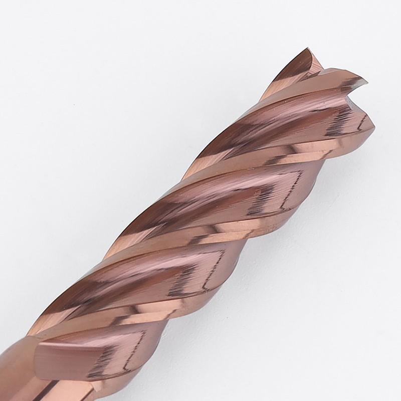55 Degree Tungsten Steel Milling Cutter 4-blade Extended Carbide End Mill 200 Length And 150 Length CNC Hardware Tool