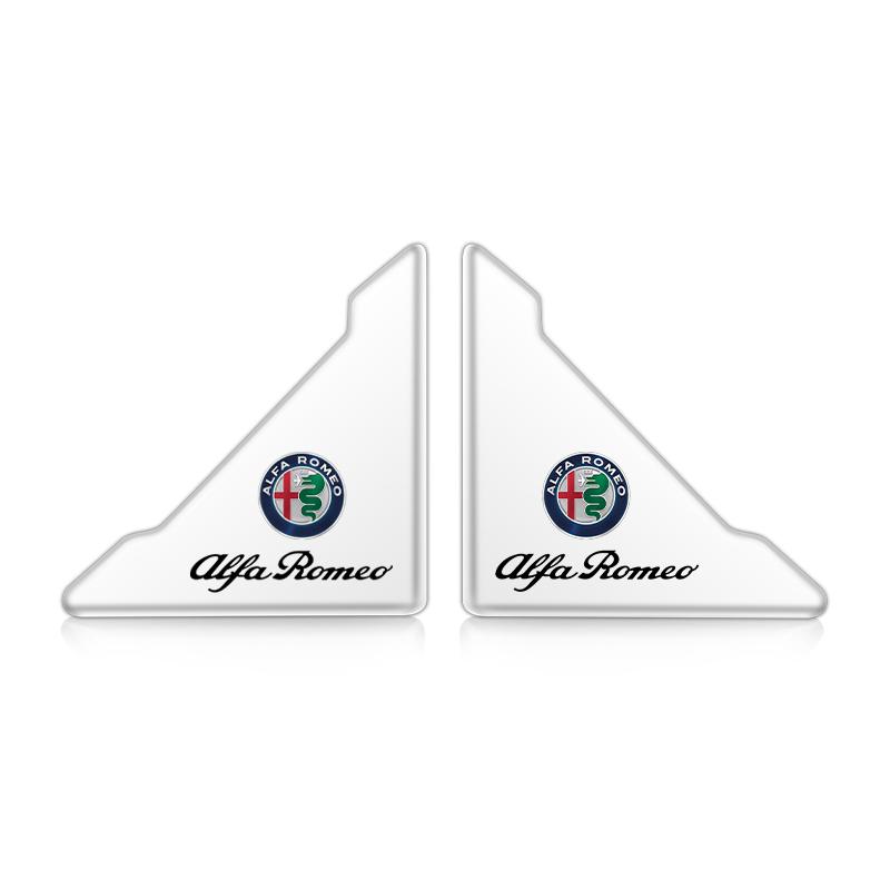 

2026 Hot Sticker for Car Door Corner Anti-collision Covers Stickers For Alfa Romeo Giulia Stelvio Giulietta 156 159 147 Mito Ton