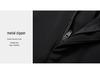 Women's Black High-Waist Flare Pants with Slit - New 2025 Spring/Autumn Slimming Style
