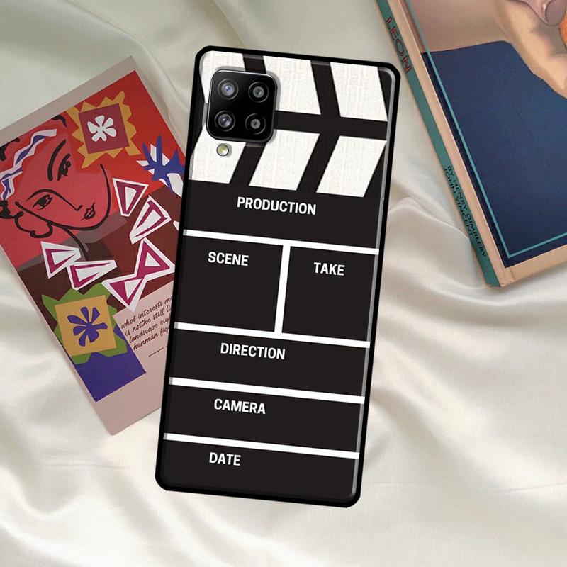 Clapper Board Case For Samsung Galaxy A52 A32 A12 A33 A06 A16 A26 A36 A56 A15 A53 A13 A34 A54 A14 A35 A55