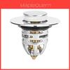 Premium Plastic Bathroom Sink Drain Pop-up Core Anti-clogging Modern Design
