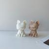 Animal Silicone Candle Mold DIY Anger Puppy Poodle Dog Labrador Retriever Gypsum Beeswax Mould Aromatherapy Candle Making Tool