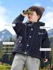 European Boys' Waterproof Padded Winter Jacket with Fleece Lining - Trendy 2025 Children's Outerwear for Toddlers