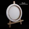 1Pcs Pure Cotton Drawing Panels Blank Painting Boards Durable Round Painting Canvas
