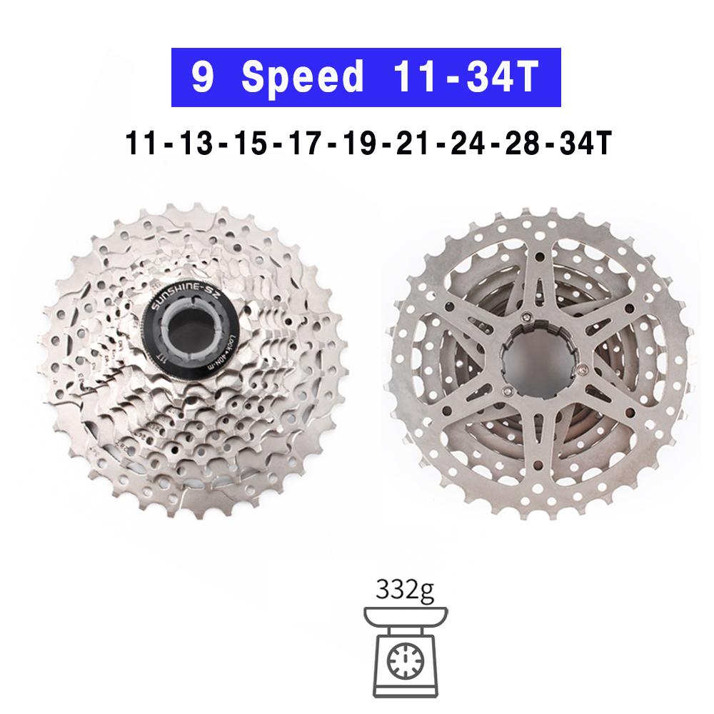 Road Bike 8 9 10 11 12 Speed Velocidade Cassette 11-25T 28T 30T 32T 34T 36T Bicycle MTB Freewheel Cassette Sprocket for HG