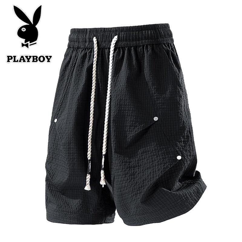 

PLAYBOY Men s Summer Casual Shorts 2XL