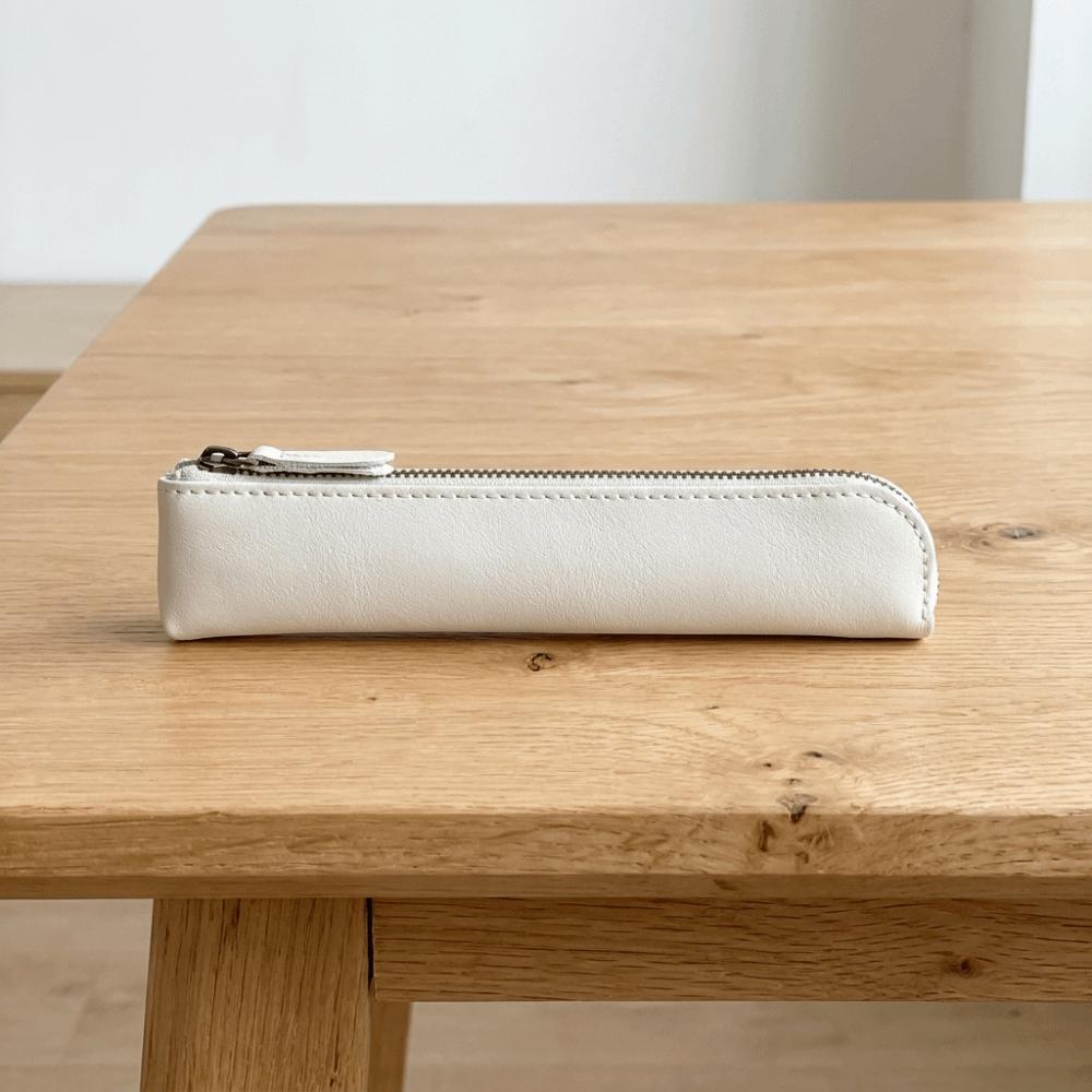 Astuccio Portapenne in PU Monocolore Custodia Organizer Portapenne in Pelle Borsa Organizer per Deposito Materiale Scolastico