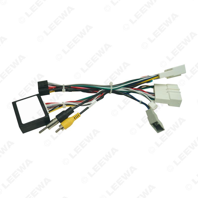 Power Cord Decoder for Nissan X-Trail/Qashqai/Kicks/Teana 360° Android Screen Navigation