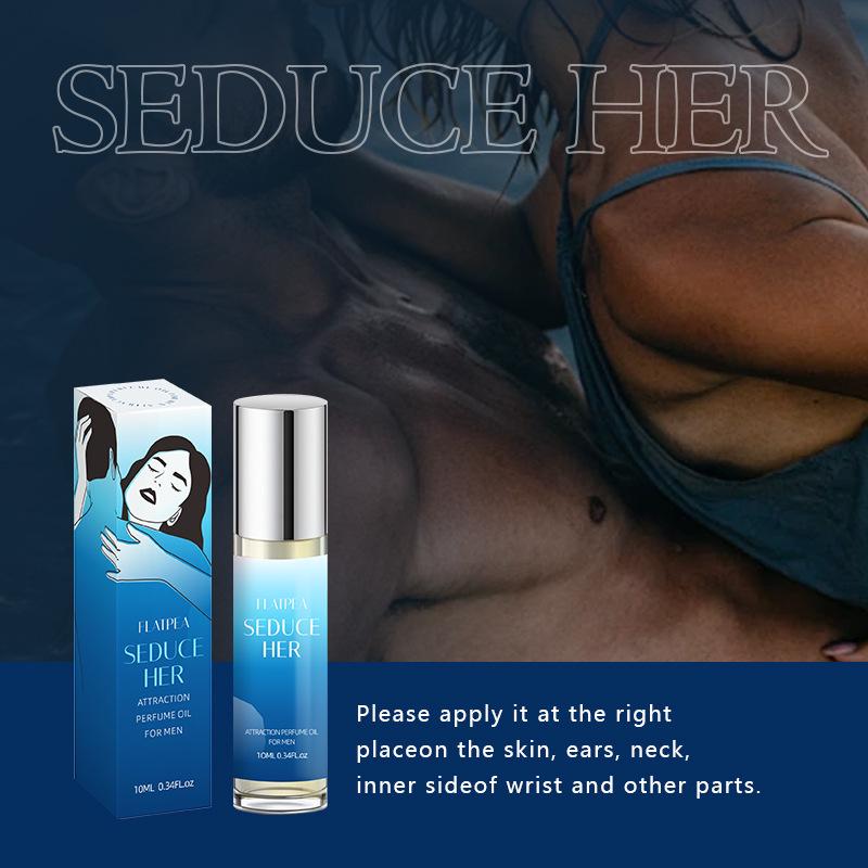 Men's Oriental Pheromone Perfume Rollerball: Long-lasting Temptation Fragrance for Date Night