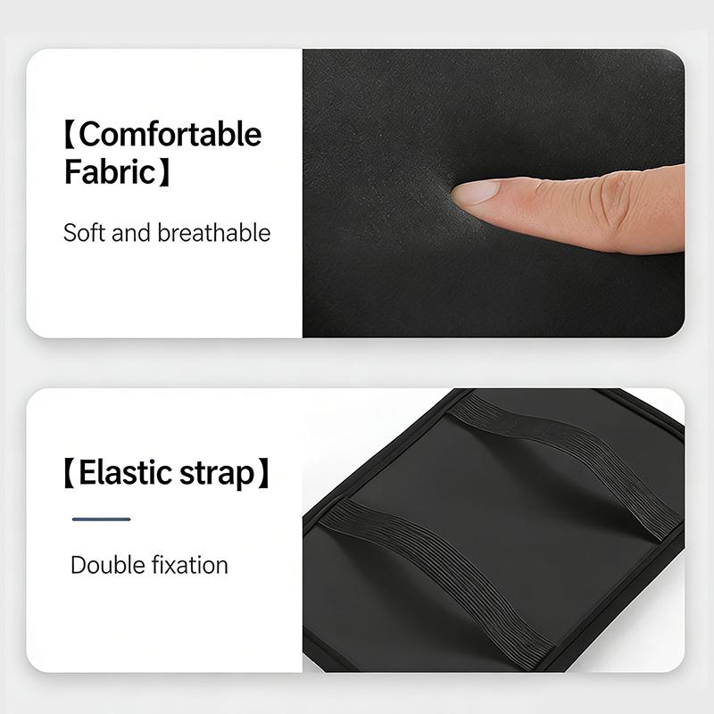 Universal Car Armrest Booster Pad Soft Heightening Pad Memory Foam for Office Commuting and Ridesharing