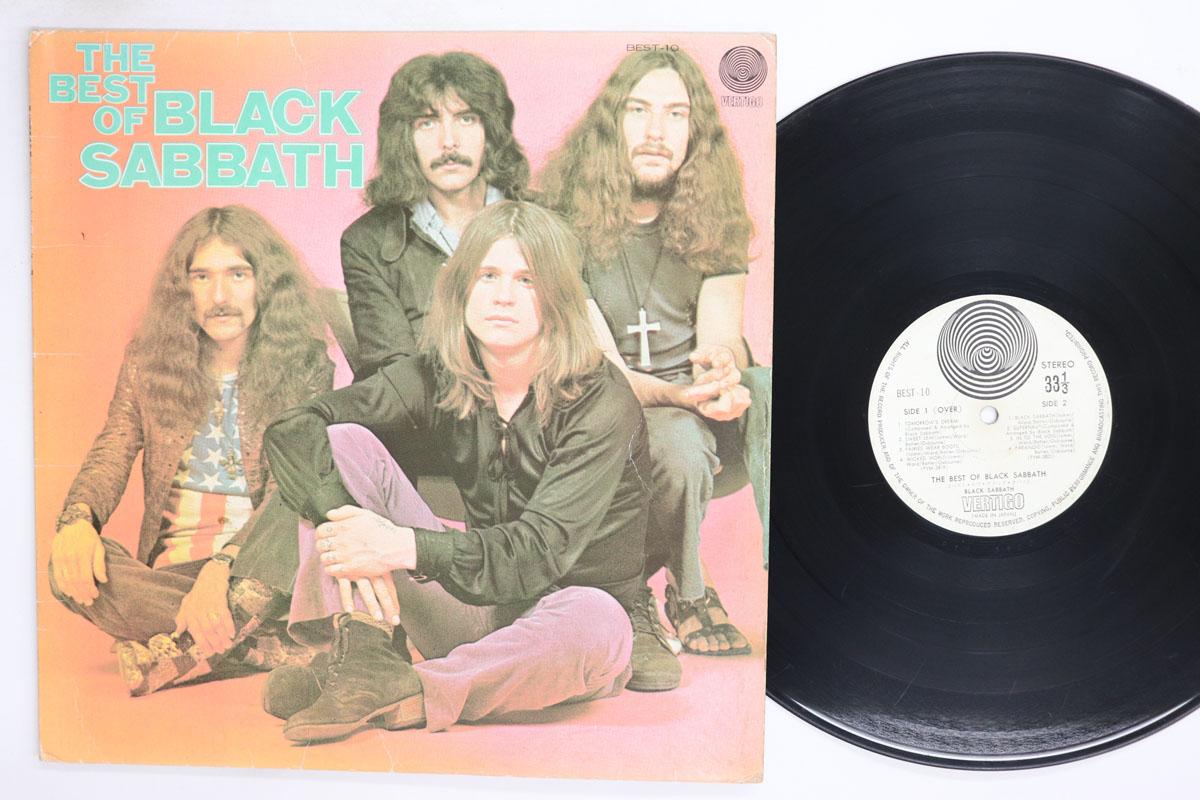 LP Record BLACK SABBATH Best Of Black Sabbath BEST10 VERTIGO 1973 Japan Metal Used