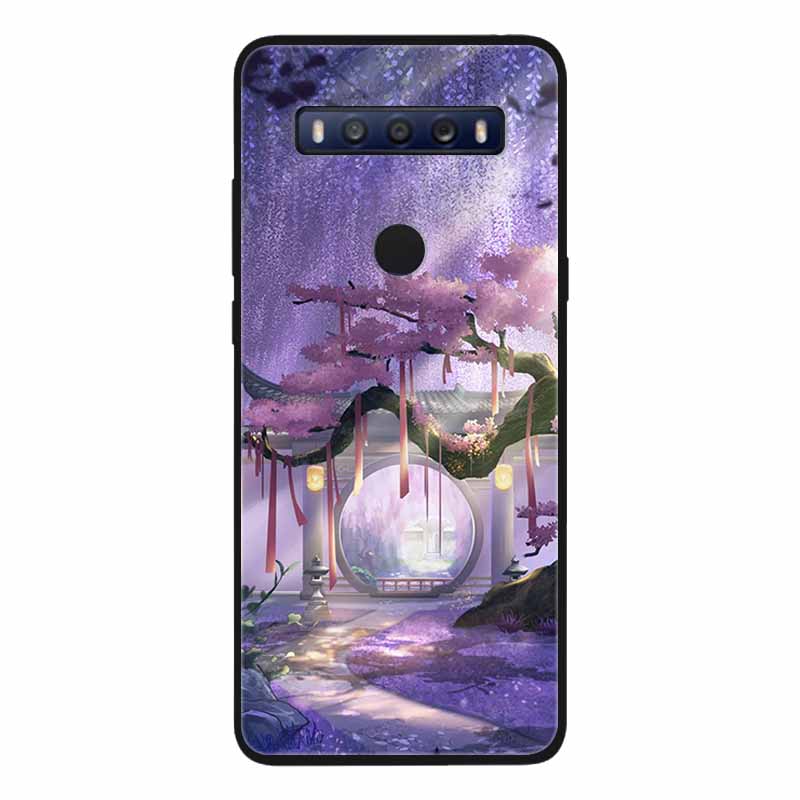 Para TCL 10 SE Funda Suave de Silicona Fresca y Moderna Para TCL 10SE T766U T766H Tapa Trasera TCL10SE TPU Protectora para Teléfono Fundas
