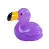 Pack of 10 Small Flamingo Duck Figurines Colorful Resins Miniature Figures Toy for Garden Landscape and Fishtank Decors