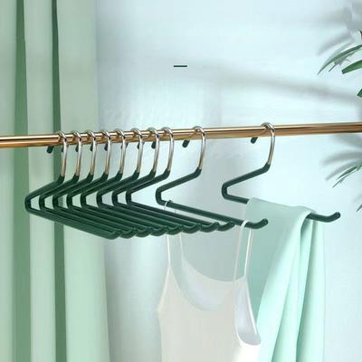 10PCS Goose Shaped Pants Rack, Dedicated For Hanging Pants At Home, Wardrobe With Built-In Pants Hanger, Anti Slip And Traceless