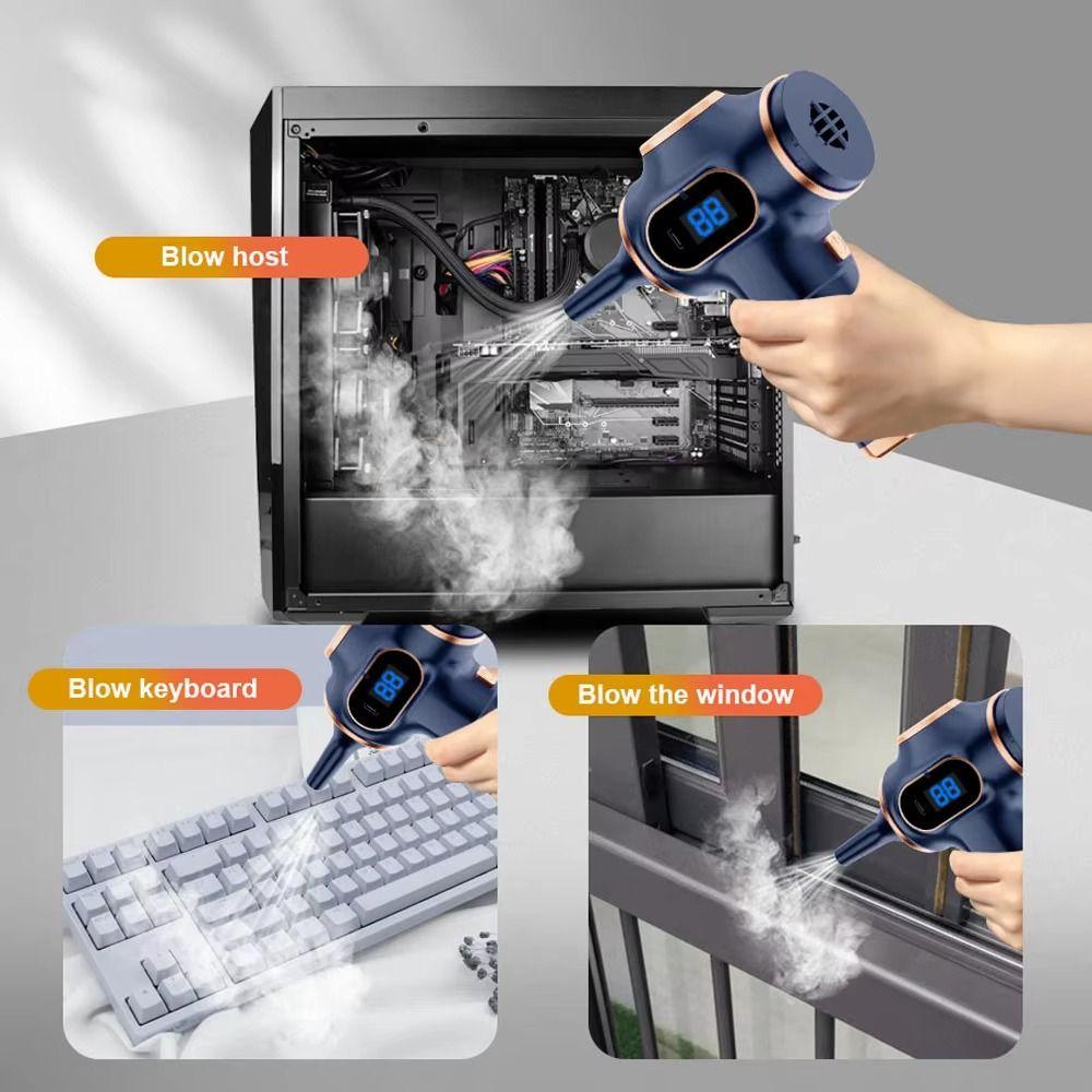 LCD Display Wireless Vacuum Cleaner 4500Pa High Power Portable Vacuum Cleaner  Car Cleaning