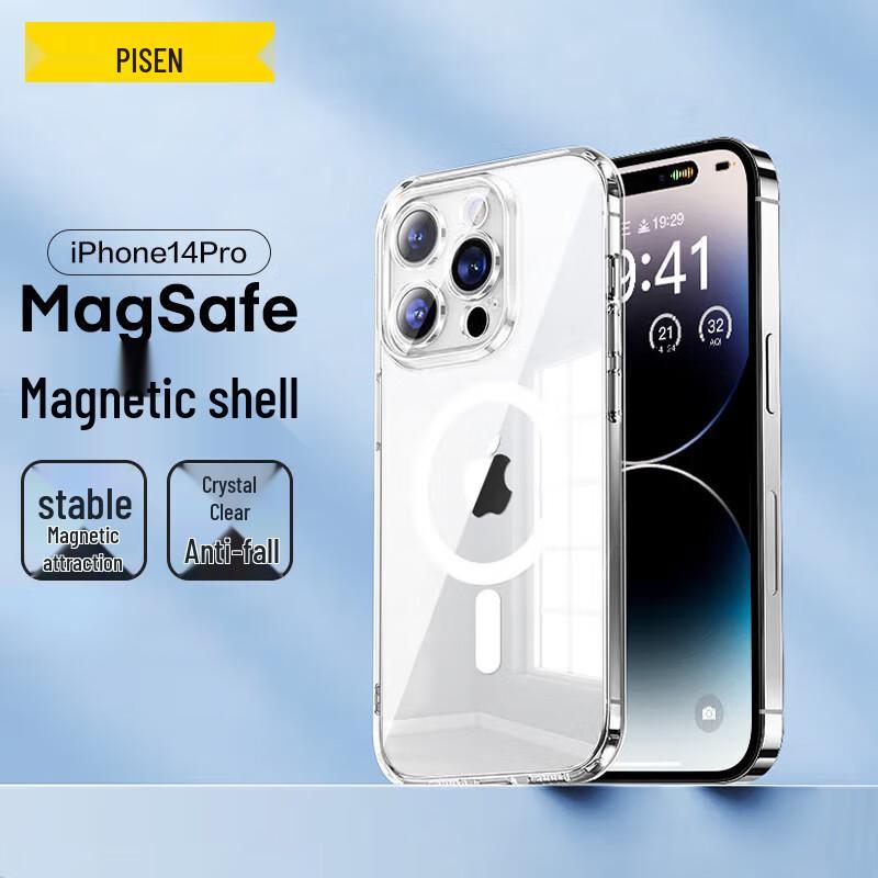 Pisen Magsafe Clear Protective Case for iPhone 14 Pro iPhone 14Pro