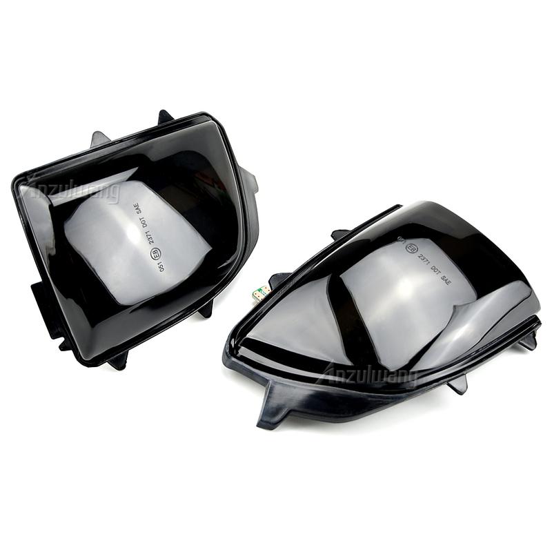 1 Pair Led Side Wing Rear View Door Mirrors Repeater Dynamic Turn Signal Light Indicator Blinker For VOLVO XC70 XC90 2007-2014