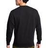 Nike Weiches Bequemes Logo Langarm Rundhals Lässiges Sweatshirt Unisex Sweatshirt Schwarz BV2667