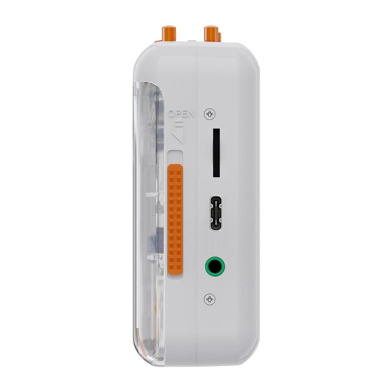 Cassette to MP3 Converter Digital Cassette Player Converts Tape to MP3 USB Flash Drive MP3 Converter with 3.5mm Port