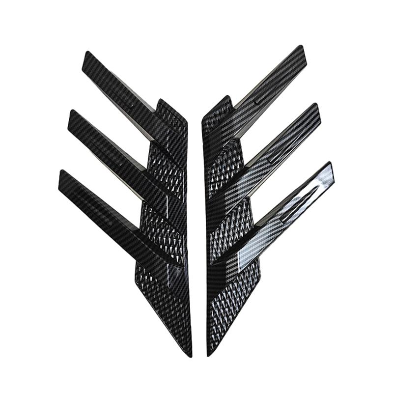 Universell Bakre Vindruta Sidspoiler Sidoventiler Dekoration Allmän Fönsterjalusi Exteriör Dekorativ Bakre Vinge Tillbehör