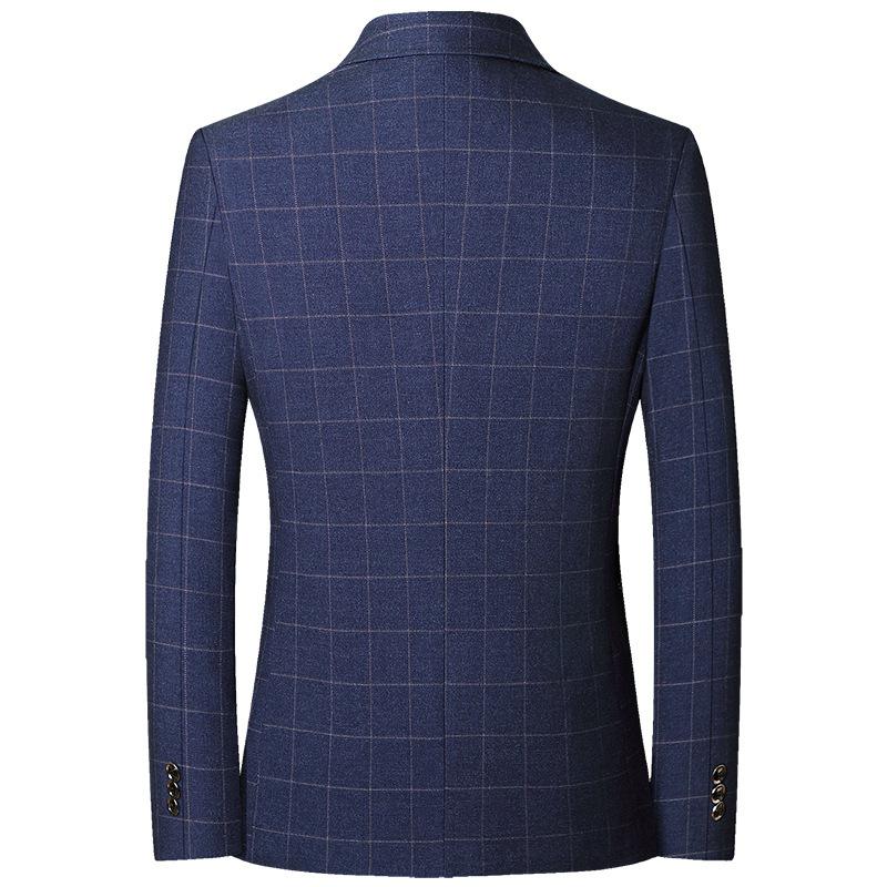 Middle-Aged Men's Spring/Autumn Business Casual Single Jacket Suit