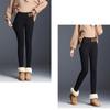 Fashion Casual Women Printed Span Ladies High Waist Keep Warm Long Pants