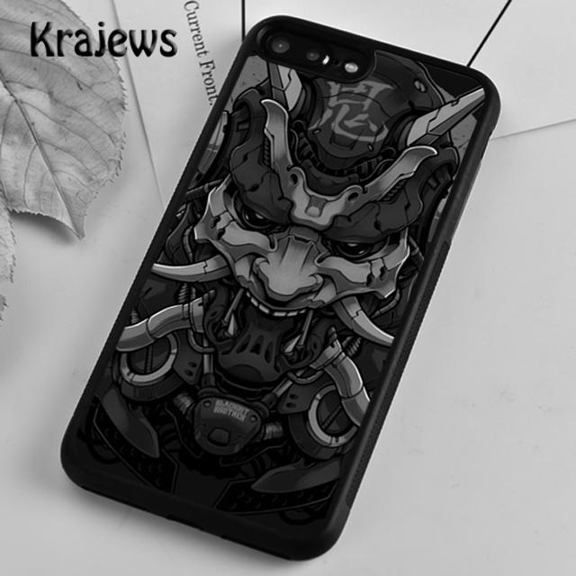 Krajews Japanese Hannya Mask Phone Case Cover For iPhone 17 Air 16 15 14 plus 12 13 pro max coque Shell Fundas