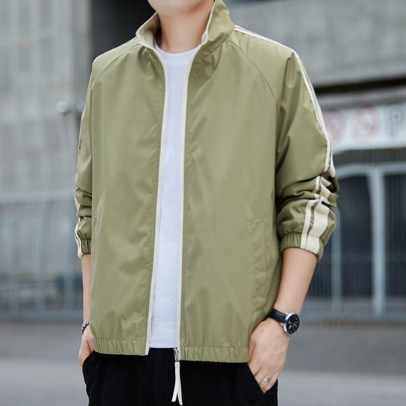 Reversible Thin Jacket, Spring and Autumn Jacket, Men's Loose New Style, Early Autumn Wear