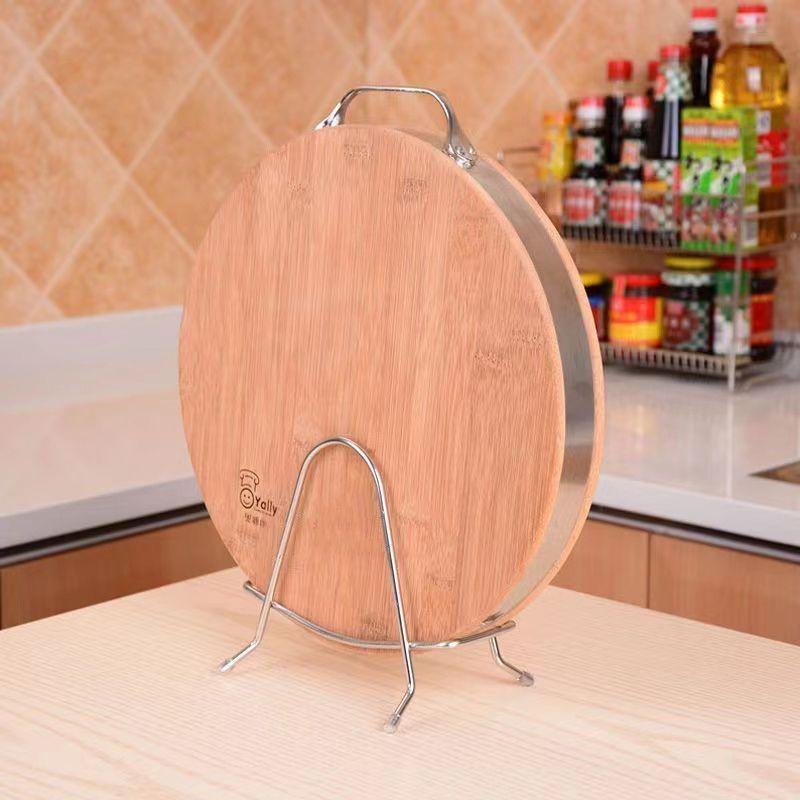 304 Stainless Steel Cutting Board Storage Rack Cutting Board Rack Pot Cover Rack Cutting Board Kitchen Storage Rack