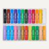 Amazon Basics Tempera for Art and Set Crayons, Retractable, Water-Removable, Crafts, 24-Color
