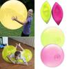 Wubble Bubble Ball Creative TPR Children's Toy Bouncy Ball Oversized Inflatable Ball Water-filled Bubble Ball Large 10.0 Yellow Can Blow 70cm