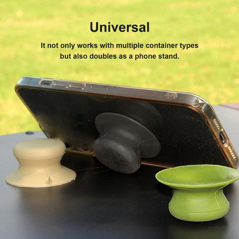 Anti Scald Pot Cover Knob Non Slip Lid Knob Durable Suction Cup Knob  Cooking