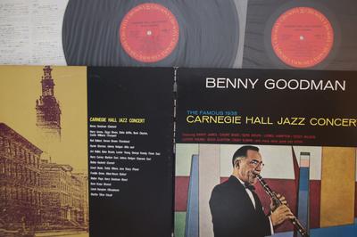 LP Record BENNY GOODMAN - Famous 1938 Carnegie Hall Jazz Conc 36AP1502 CBS SONY 1979 Japan Jazz Used