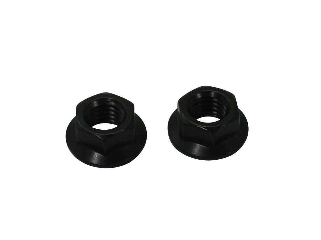 CF POSH Black SUS Flange Nut M8 P1.25 2 pieces M8 P1.25 чёрный