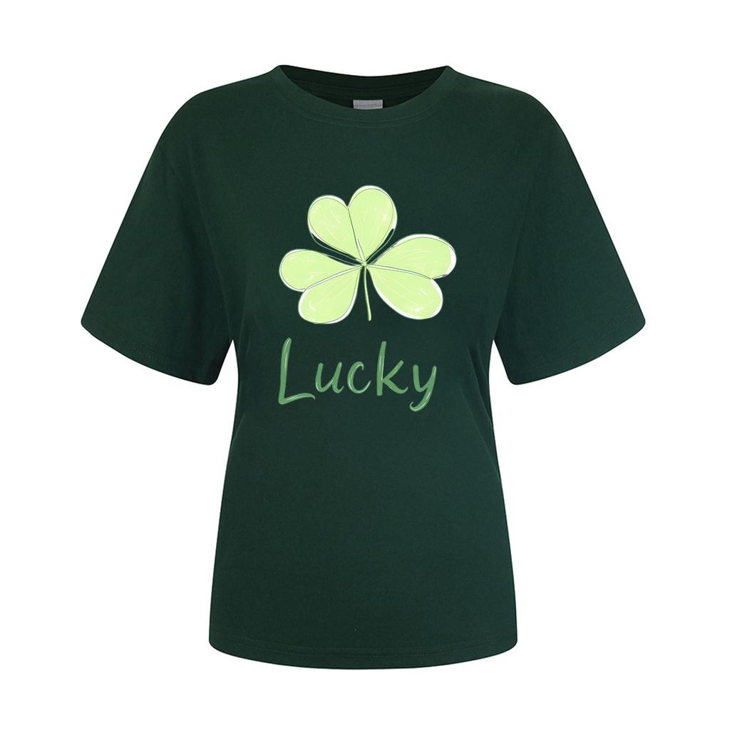 Unisex St. Grafické tričko s krátkým rukávem ke dni svatého Patrika