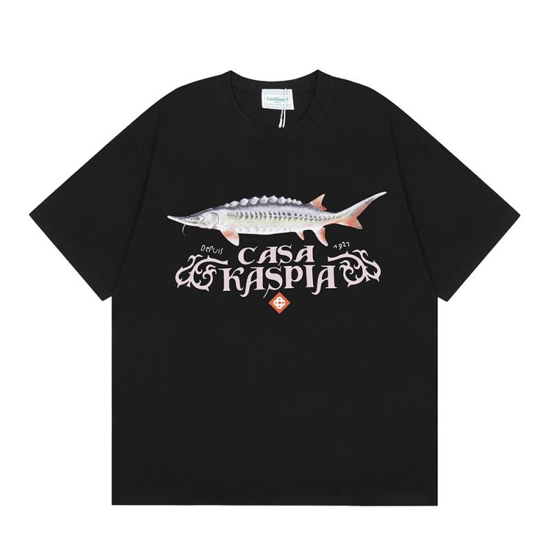 Streetwear Graphic T-Shirt Men Women Loose Fit Short Sleeve Cotton Tee